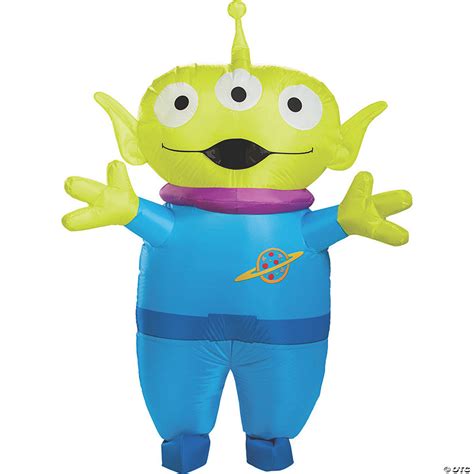 Men's Inflatable Disney Toy Story Alien Costume | Halloween Express