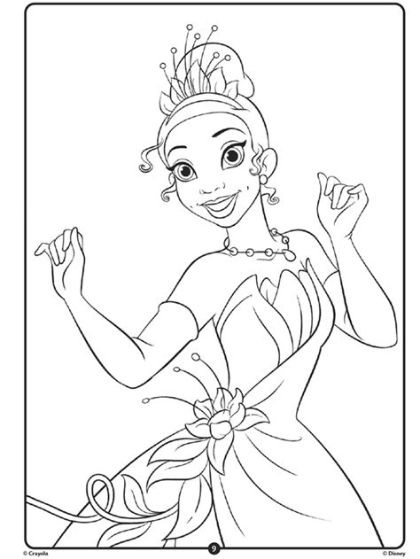 Crayola Disney Princess Coloring Pages Coloring Pages