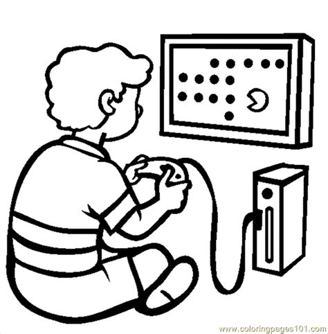 Video Game Coloring Pages | Free download on ClipArtMag