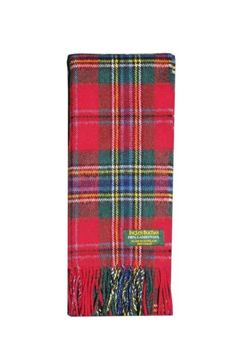 MacLean of Duart Lambswool Tartan Scarf - House of Henderson