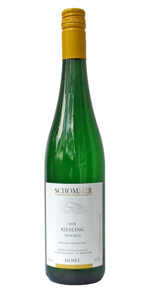 Riesling trocken 2020 - Weingut Schommer