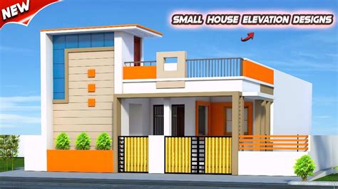 Best Small House Front Elevation Designs For Single Floor Houses 💖 Individual Hous… | Small ...