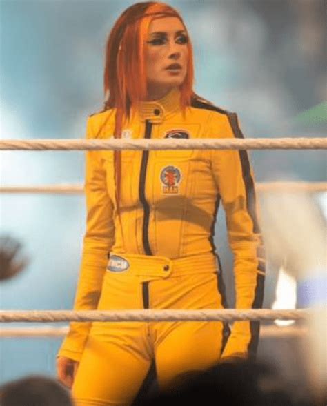 Becky Lynch Kill Bill Gear Suit | Universal Jacket