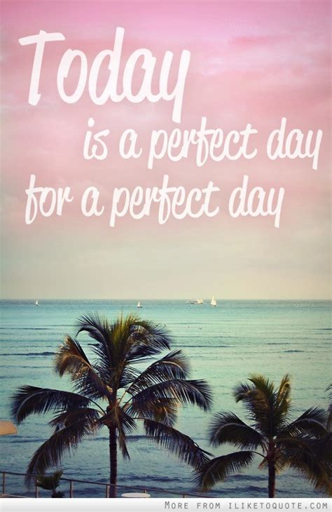 Perfect Day Quotes. QuotesGram