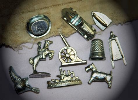 Vintage MONOPOLY Pieces Original by VintageSupplyCo on Etsy