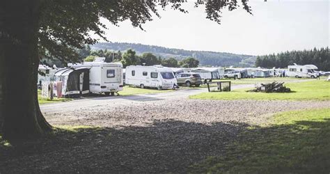 Bracelands Campsite in the Forest of Dean