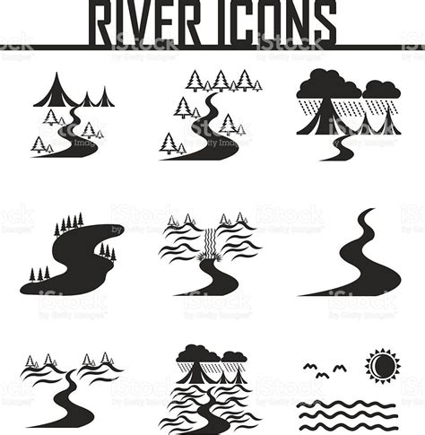 Image result for river silhouette | Clip art, Silhouette vinyl, Screen printing