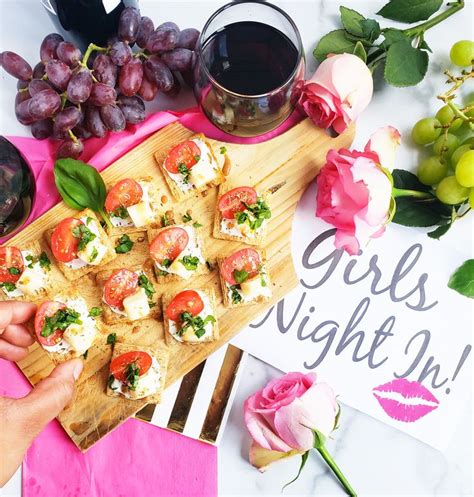 Simple Ideas for a Fun Girls Night In - Beautiful Eats & Things | Savory appetizer, Savoury food ...