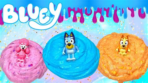 Mixing Bluey Bingo and Coco Slime! DIY Bluey Crafts – starkidslearn.com