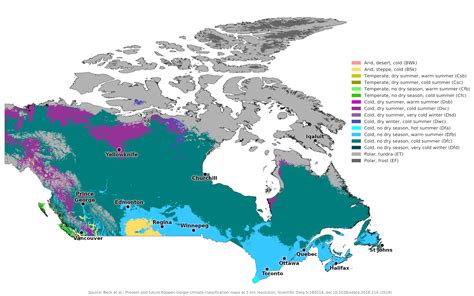 Blue Green Atlas - The Climate of Canada