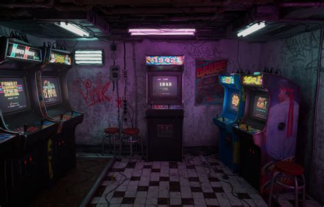 ArtStation - Retro Arcade