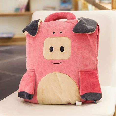 Animal Travel Pillow Blanket Combo - ApolloBox