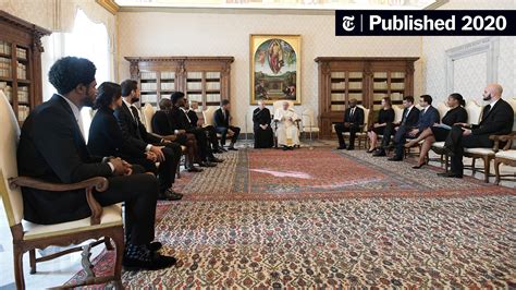 N.B.A. Players Meet With Pope Francis - The New York Times