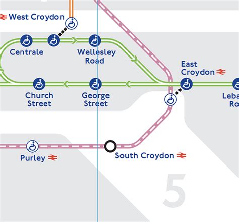 East Croydon/Elephant+Castle zone on rail-and-tube-services-map ...