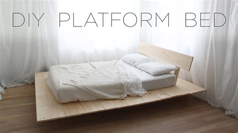 DIY Platform Bed | Modern DIY Furniture Projects from HomeMade Modern - YouTube