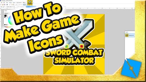 How To Make Icons For ROBLOX Games - YouTube