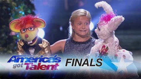 12-Year-Old Ventriloquist Darci Lynne - America's Got Talent 2017 Finals