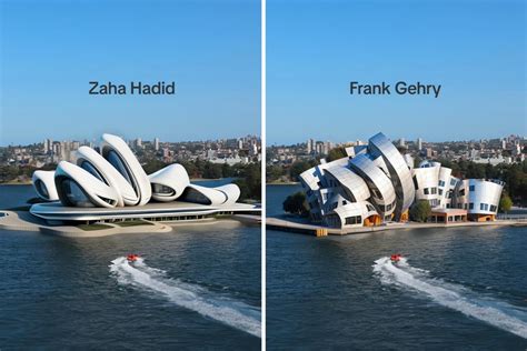 Sydney Opera House gets Redesigned by 10 Iconic Architects using AI for its 50th Anniversary ...