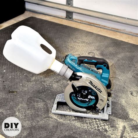 MAKITA 18-VOLT CIRCULAR SAW WITH DIY PORTABLE DUST COLLECTION ...