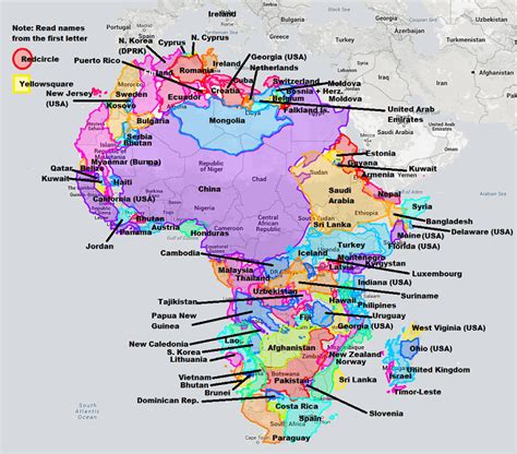 The True Size of Africa - Brilliant Maps