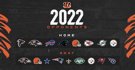 Cincinnati Bengals 2022 schedule, TV channels, dates, times, tickets ...