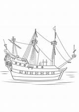Sailing Ship Coloring Pages sketch template