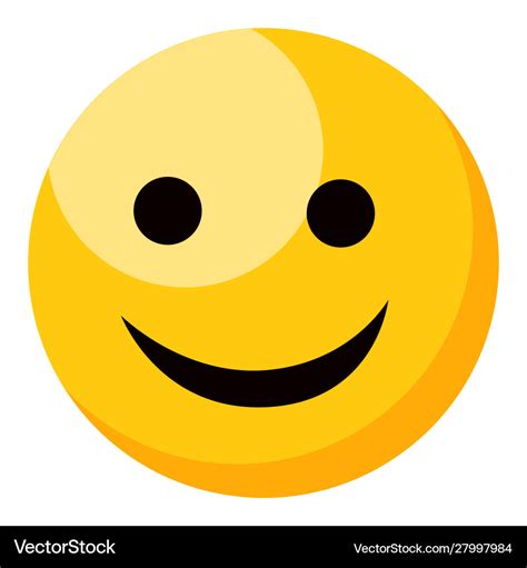 Regular Smiley Face Emoji Clipart