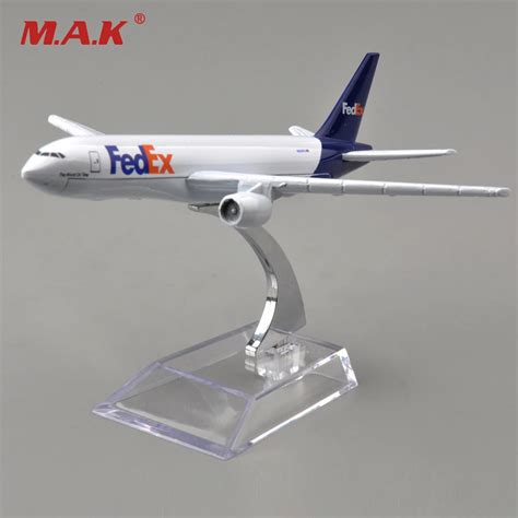 16CM Long Brand New 1/400 Scale Airplane Models Fedex Boeing B777 ...