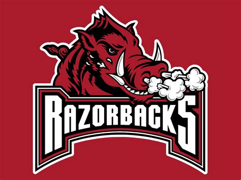 Arkansas Razorbacks Logo drawing free image download