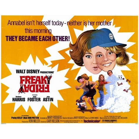 Freaky Friday - movie POSTER (Style C) (11" x 14") (1977) - Walmart.com - Walmart.com