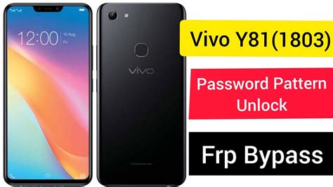 Vivo Y81 (1803) Password Pattern Unlock and Frp Bypass one click by TFT ...