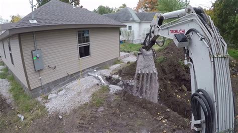 Installing Water And Sewer Lines - YouTube