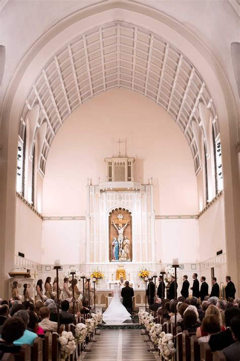 Wedding Ceremony, Catholic Church, Dallas