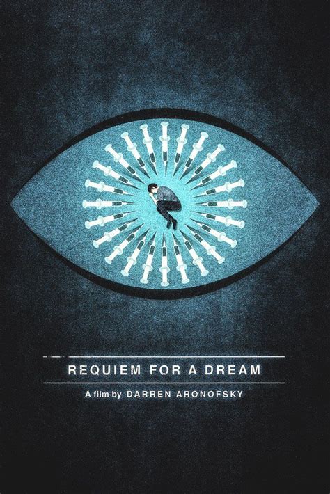 Requiem for a Dream (2000) IMDB Top 250 Movie Poster | Movie posters design, Film poster design ...