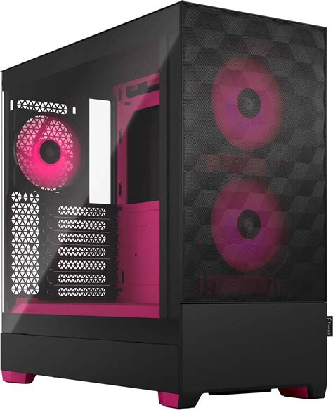 Fractal Design Pop Air ATX Mid Tower Gaming Case, Tempered Glass Clear Tint, 7 Expansion Slots ...