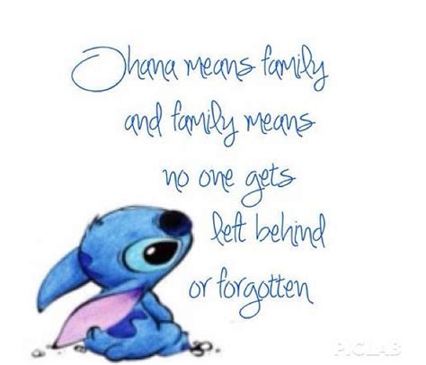 Lilo and Stitch Quote | Lilo and stitch quotes, Cute disney quotes, Stitch quote