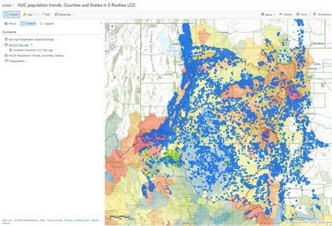 Interactive Maps SRLCC — Springs Stewardship Institute