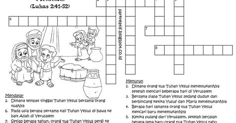 Sekolah Minggu Kreatif: Paskah Pertama di Yerusalem (Lukas 2:21-40)