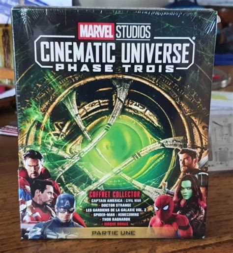 Coffret 6 Dvd Marvel Studios Cinematic Universe Phase - vrogue.co