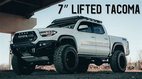 7" BDS Lifted Toyota Tacoma TRD Off-Road on 35x12.5x20 | Rig Walk Around - YouTube