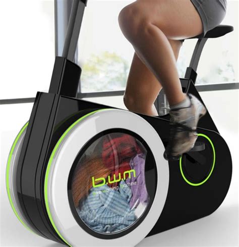 There's Now an Exercise Bike That Doubles as a Washing Machine