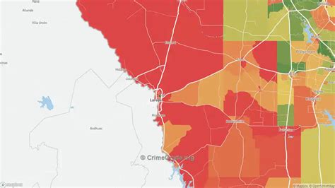 The Safest and Most Dangerous Places in Webb County, TX: Crime Maps and ...