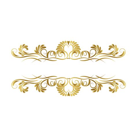 Luxury Gold Vintage Title Frame Border Vector, Border, Luxury, Gold Border PNG and Vector with ...