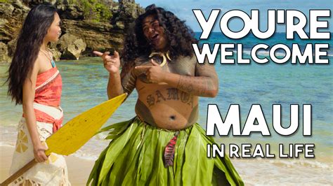 Maui’s You’re Welcome from Disney’s Moana/Vaiana – Working with Lemons