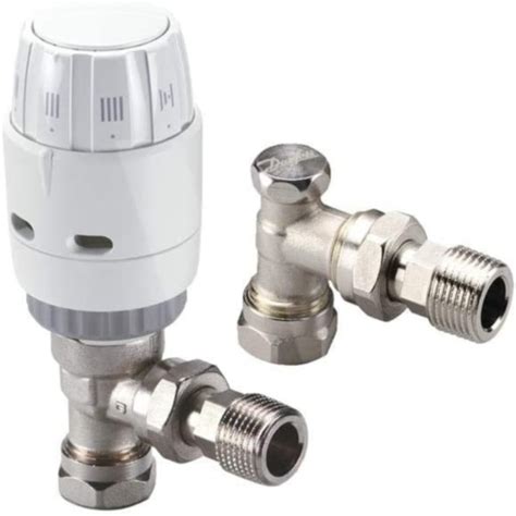 Danfoss RAS-C2 Thermostatic Radiator Lockshield Valve 15mm, 013G6005 ...