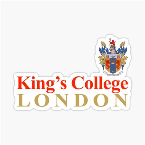 "King's College London" Sticker for Sale by tibrasarena | Redbubble