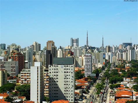 Sao Paulo Beautiful Skyline of Brazilian Largest City Brazil Hd Desktop ...