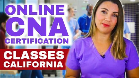 Online CNA Certification Classes California : Best American Healthcare University - YouTube