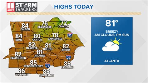 11Alive Atlanta Weather Forecast | 11alive.com