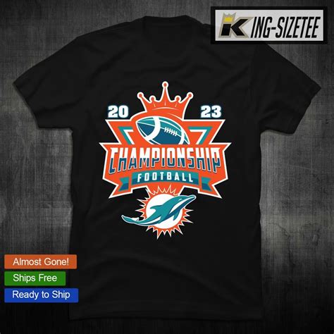 Miami Dolphins Football logo 2023 T-shirt